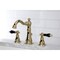 Fauceture FSC1972AKL Duchess Widespread Bathroom Faucet W/ Retail Pop-Up, Brass FSC1972AKL - alternate 3